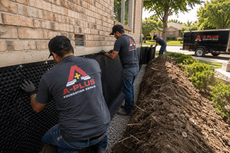 Root Barrier Installation